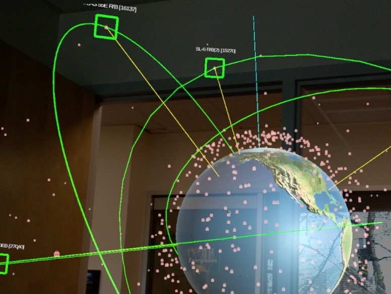 SOLAR augmented reality geospatial visualization 